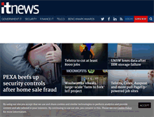 Tablet Screenshot of itnews.com.au